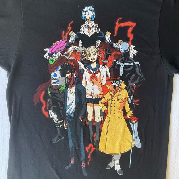 Funimation My Hero Academia Men’s Short Sleeve T-shirt size XS, Black, Horikoshi - Picture 5 of 7